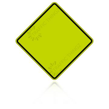 Custom Diamond Shape Sign